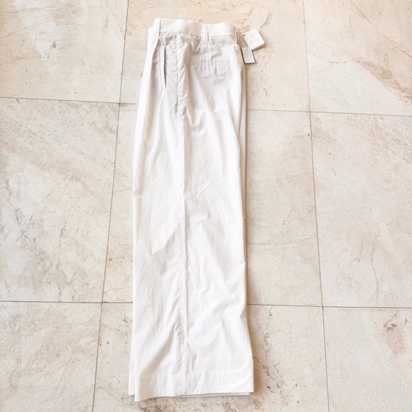 Brunello Cucinelli White Wide-Leg Pants size 4 - Picture 6 of 14